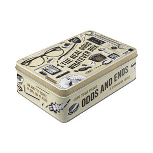 Odds and Ends Storage Tin - 2.5L - Nostalgic Art 
