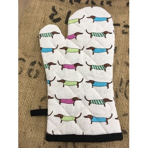 Sausage Dog Dachshund Oven Glove - Oven Mitt