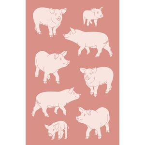 Pig Tea Towel - Cotton