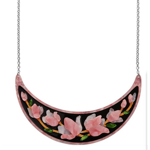 Steel Magnolias Necklace - Erstwilder - Art Nouveau 2
