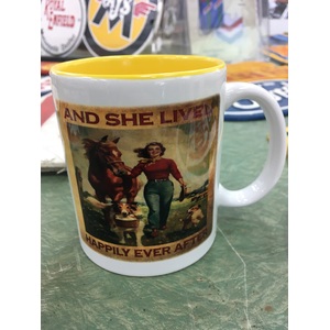 She Lived Happily Ever After Mug - Ceramic
