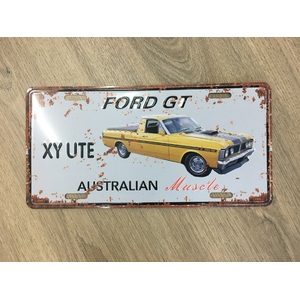 Ford GT XY Ute | Classic Muscle Car | Tin Sign