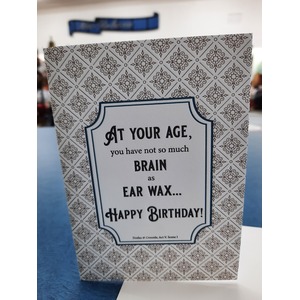 Greeting's Card - At Your Age - Made In WA 