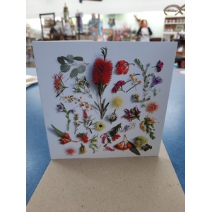 Greetings Card - Australian Native Flora Forage - Jax Isaacson