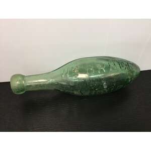 ANTIQUE William Bruce Sandhurst Torpedo Bottle 