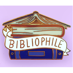 Bibliophile Lapel Pin - Jubly-Umph Originals