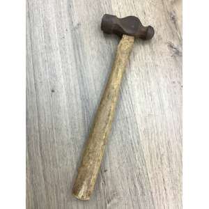 VINTAGE 1 Lb Ball Pein Hammer | Pictorial Trademark | Stirrup ?