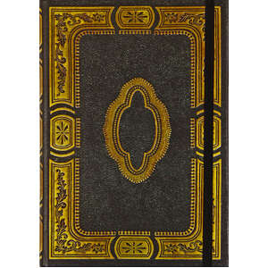 Peter Pauper Press | Small Gilded Onyx Journal | Beautifully Bound | 160 Lined Pages