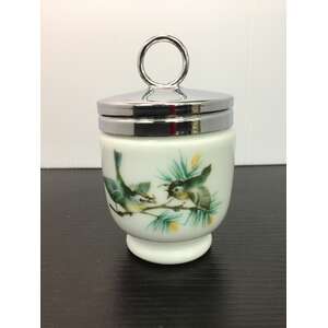 VINTAGE Royal Worcester Egg Coddler | Birds