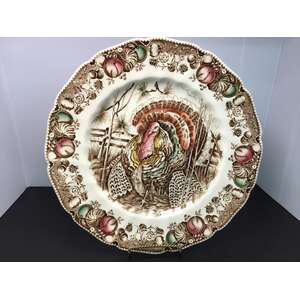 VINTAGE Johnson Bros His Majesty Plate | 27 cm | Turkey
