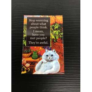Have You Met People? - Funny Fridge Magnet 