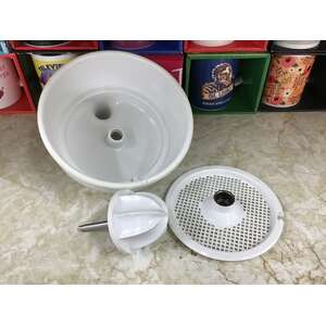 VINTAGE Sunbeam Mixmaster Juicer Attachment Pieces | Reamer  Strainer & Juicer Bowl 