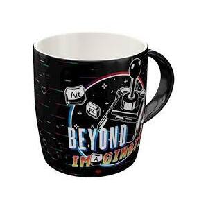 Gaming Gamer Mug - Beyond Imagination - Nostalgic Art