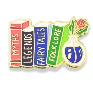 Myths Legends Fairy Tales Folklore Lapel Pin | Jubly-Umph Originals