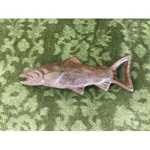 Cast Iron Salmon Bottle Opener 