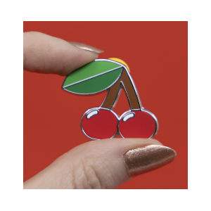 Fruit Salad Cherries Enamel Pin | Erstwilder | The Wiggles