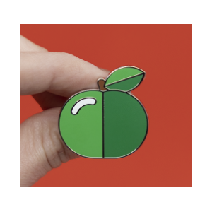 Fruit Salad Apple Enamel Pin | Erstwilder | The Wiggles