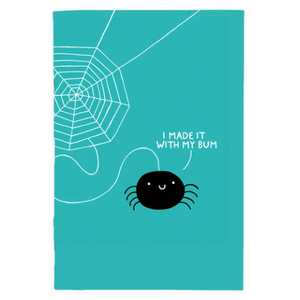 Spider Enamel Pin Greeting Card