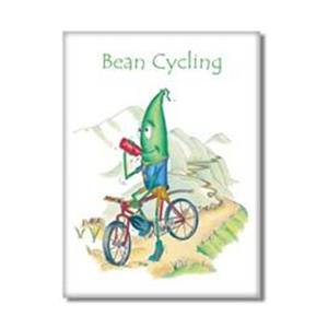 Bean Cycling - Fridge Magnet