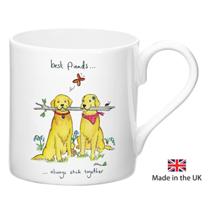 Best Friends Dogs - Fine China Mug