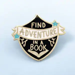 Find Adventure in A Book Lapel Pin - Jubly-Umph Originals