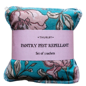 Pantry Pest Repellant Sachet | Three Pack Blue | Thurlby