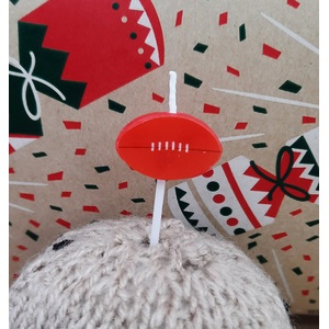 Australian Football Candle | Singular