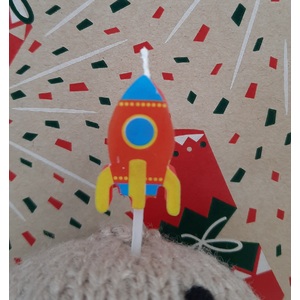 Rocket Ship Candle | Singular