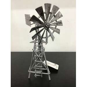 Decorative Windmill | 19 cm | Australian Classic | Silver Finish
