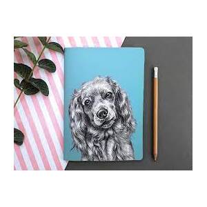 Cocker Spaniel Dog Notebook - Beth Goodwin for Good Chap's - 60 Page Unlined