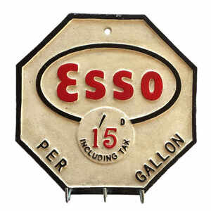 Esso Cast Iron Key Hook - Reproduction