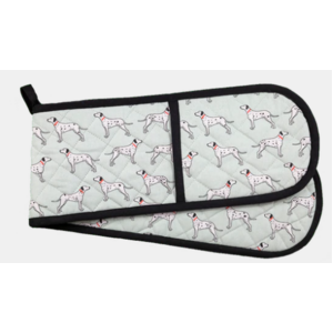 Dalmatians Double Oven Glove | 100% Cotton | Australian Design