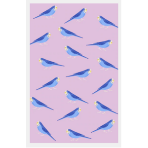 Budgies Kitchen Tea Towel - 100% Cotton