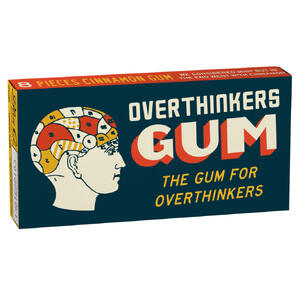 Overthinkers Gum | Cinnamon Chewing Gum