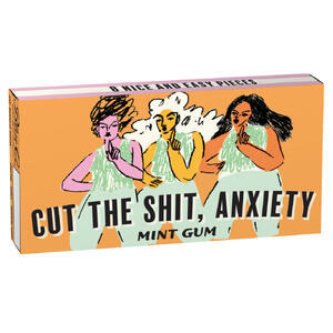 Cut the Sh*t Anxiety | Mint Gum