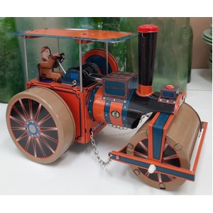 Steamroller Wind Up Tin Toy