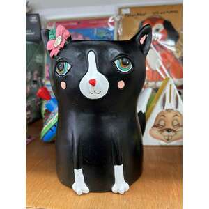 Black Cat Planter - Michelle Allen