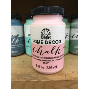 Folkart Home Decor Chalk Paint - Pink Coral Salmon - Vintage Victorian - 236 ml
