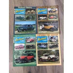 Restored Cars Magazine Australia No 38 40 41 43 - Lot of 4