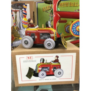 Wind Up Tin Toy - Bulldozer - Small