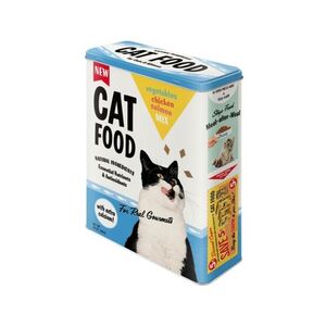 Cat Food Storage Tin - 4L - Nostalgic Art 