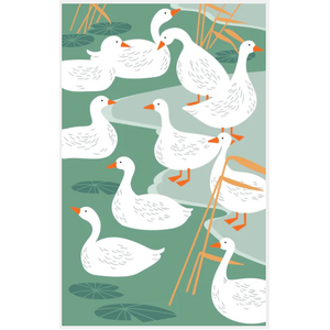Ducks 100% Cotton Kitchen Tea Towel