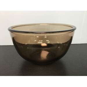 VINTAGE Pyrex Corning Smoked Glass Mixing Bowl | Small | 14 cm Diameter