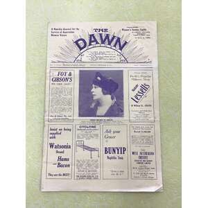 1927 The Dawn: A Monthly Journal for the Service of Australian Women Voters