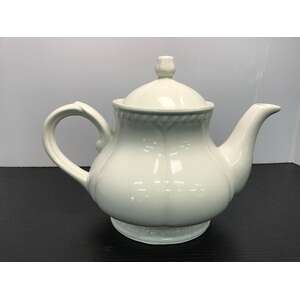 Churchill England White Teapot