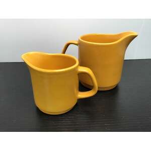 RETRO JG Meakin Orange Jugs x 2 | Maidstone