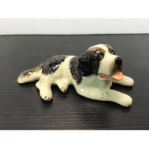 St Bernard Dog Ornament | Ceramic | 4 cm Tall