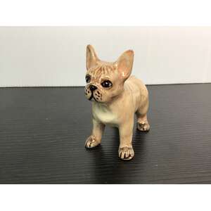 French Bulldog Frenchie Dog Ornament | Ceramic | 6.5 cm | Brown