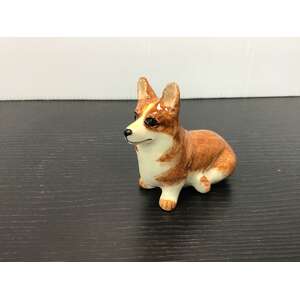 Sitting Corgi Dog Ornament | Ceramic | 5 cm Tall