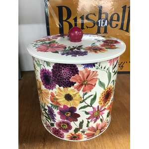 Emma Bridgewater Biscuit Barrel Tin | Elite Tins | Garden Flowers